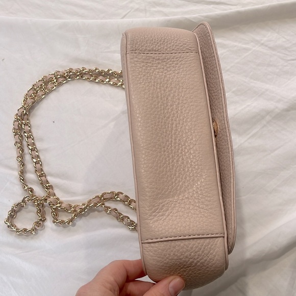 Tory Burch Pebbled Leather Crossbody - Picture 6 of 9